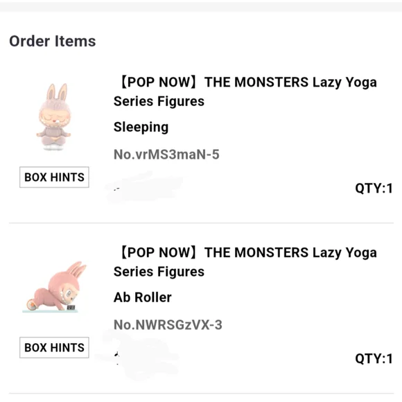 new unopened lazy yoga labubu figure AB ROLLER - Picture 2 of 9